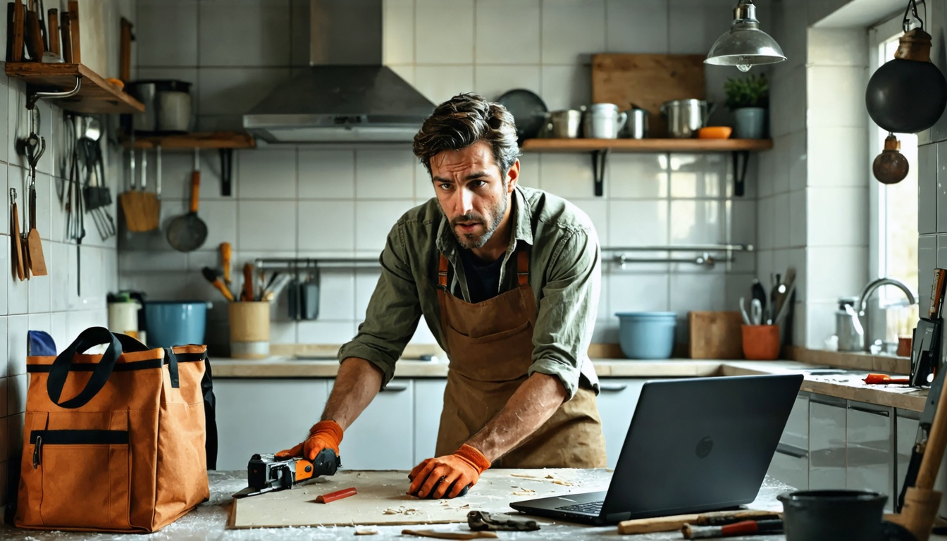 ¿Cómo puede alguien permitirse reformar la cocina hoy en día? La respuesta incómoda es el bricolaje