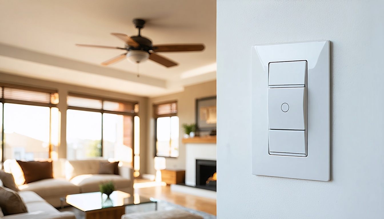Ventiladores de techo con interruptor de pared: cómo librarte del mando a distancia para siempre