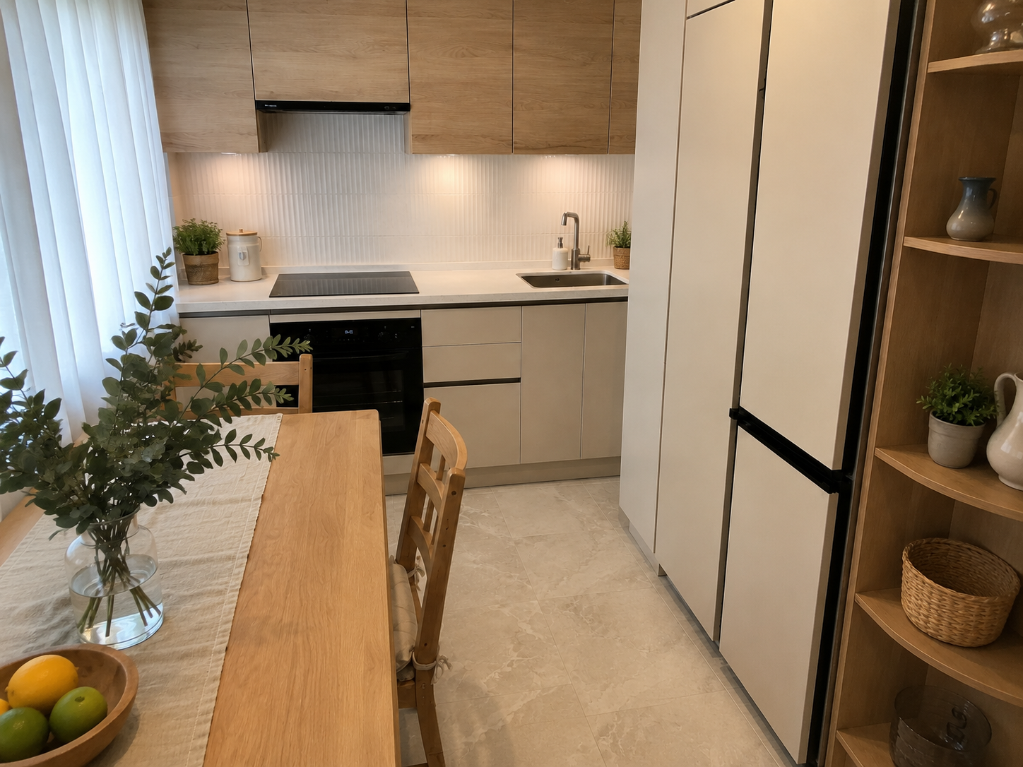 Cocina reformada en vivienda de Torrent, Valencia