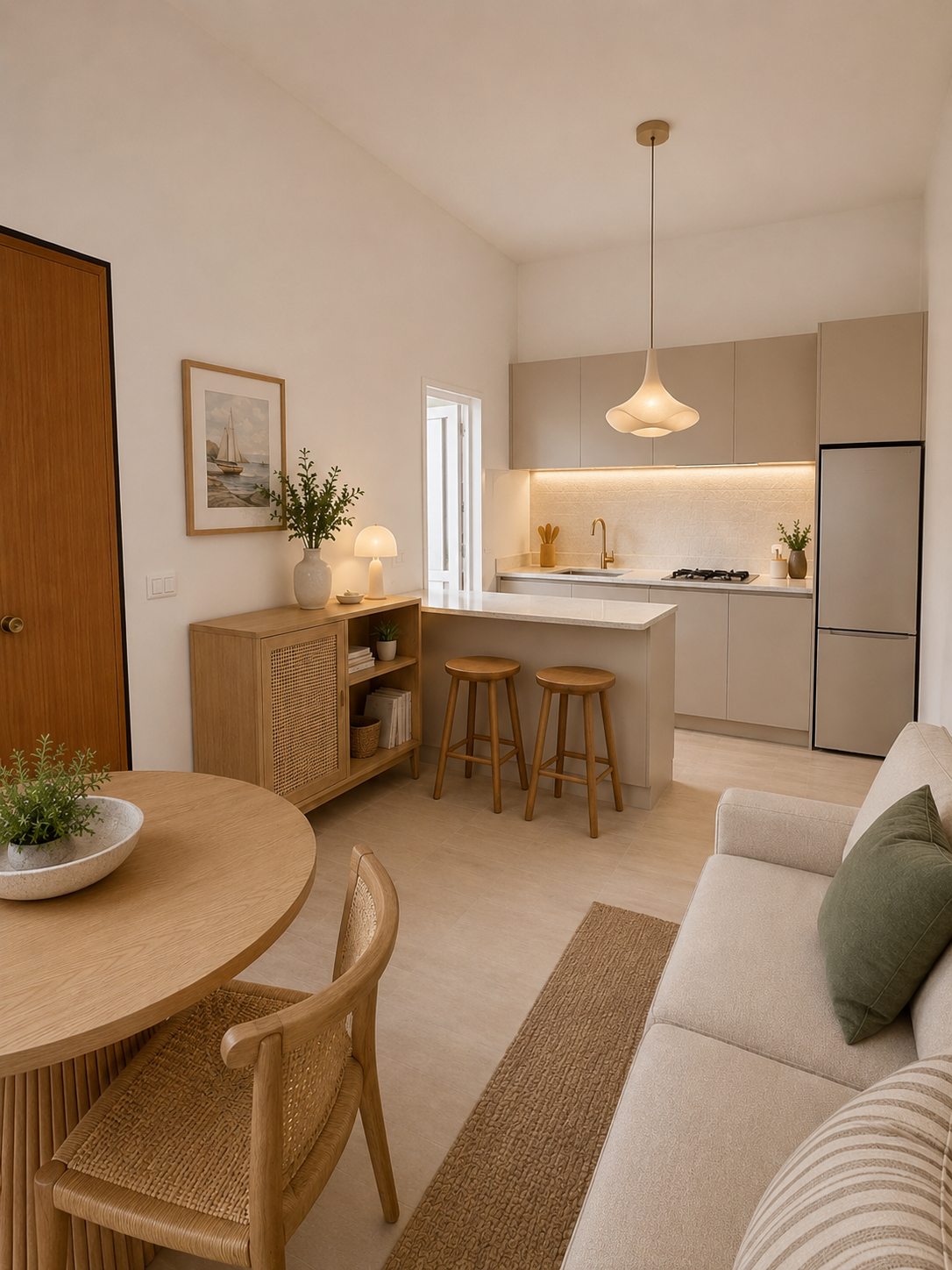 Reforma de estudio con cocina integrada en  Valencia — foto 3
