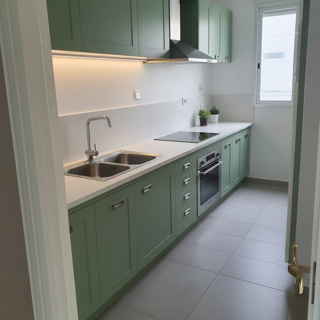 Reforma de cocina moderna en Manises