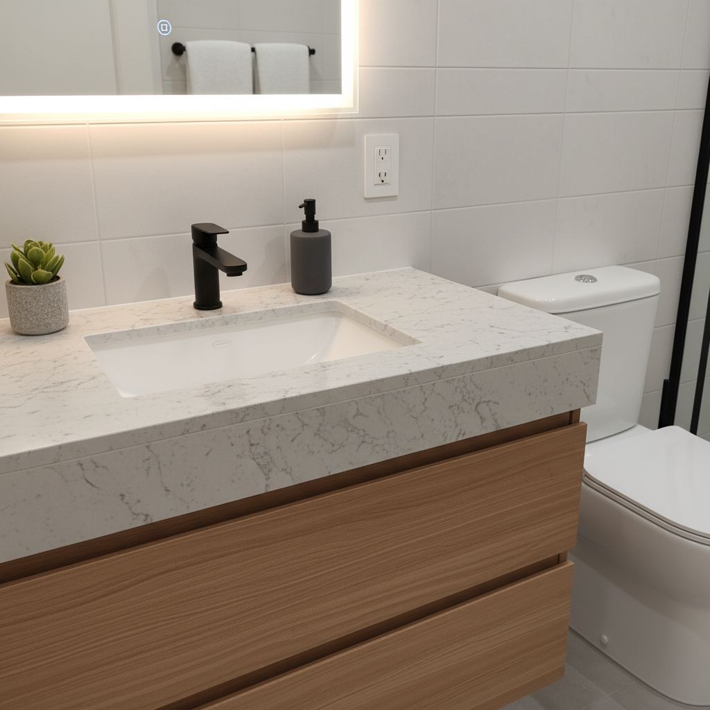 Reforma de cuarto de baño moderno en Albal — foto 3
