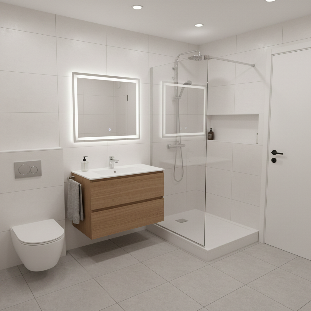 Reforma de baño moderno y funcional en Alzira — foto 2