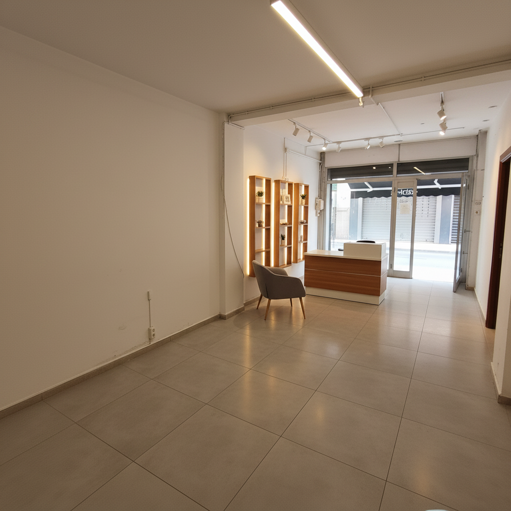 Reforma de local comercial moderno en Gandia