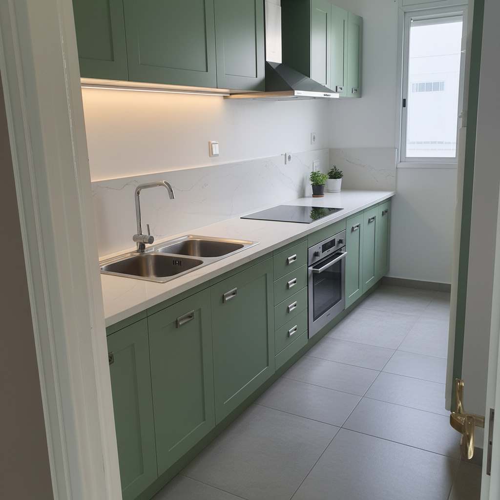Reforma de cocina moderna en Manises