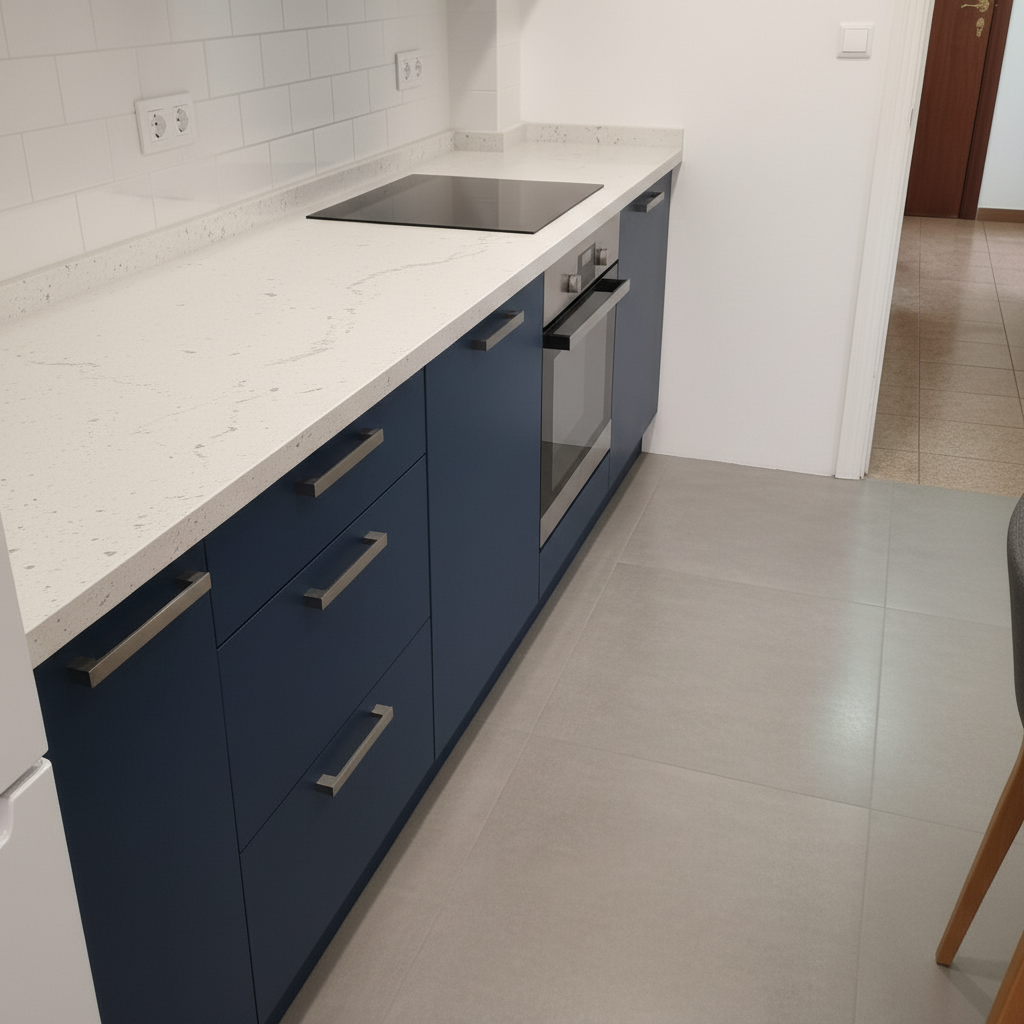 Reforma integral de piso con cocina moderna en Ontinyent — foto 3