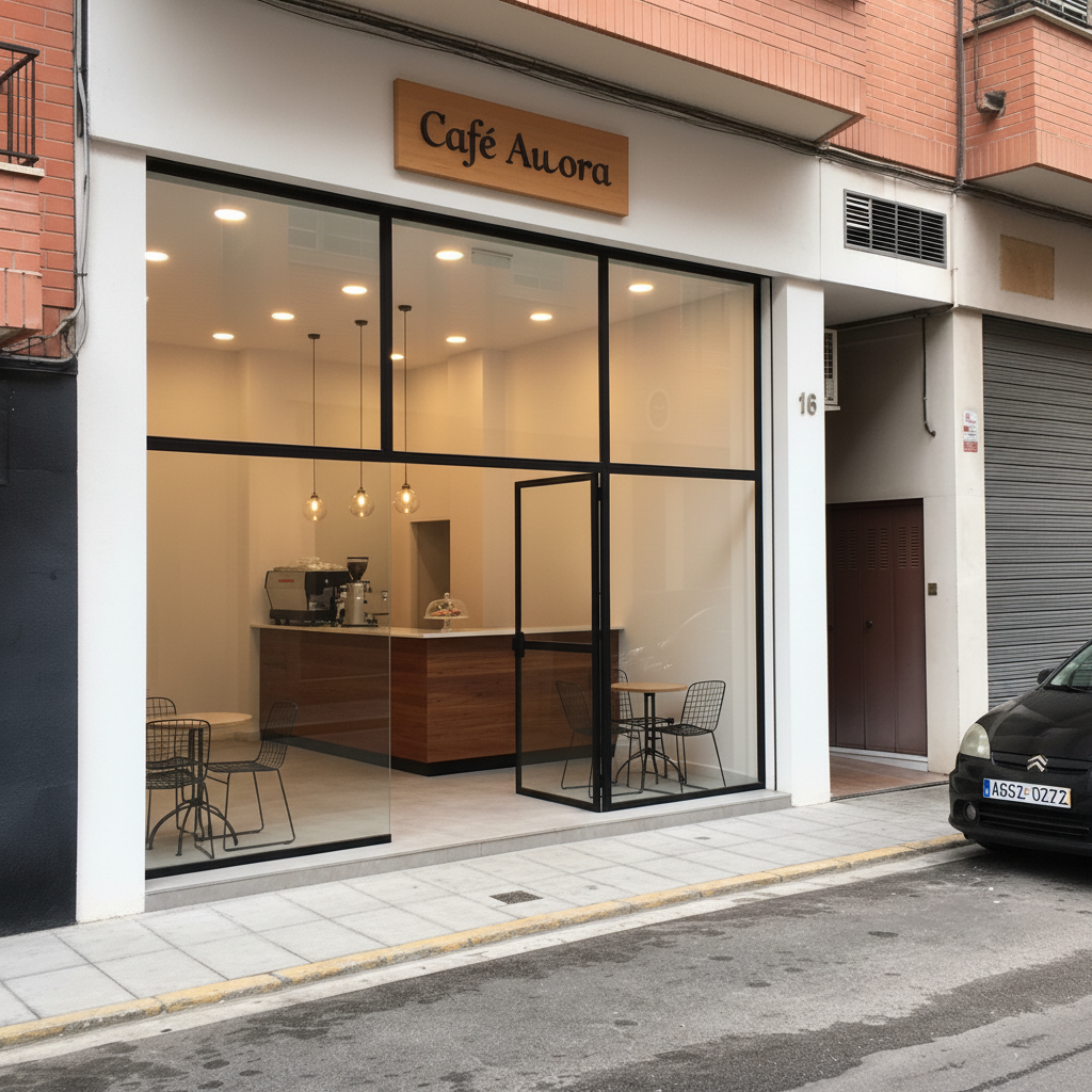 Reforma de local comercial para cafetería en Sedaví — foto 2