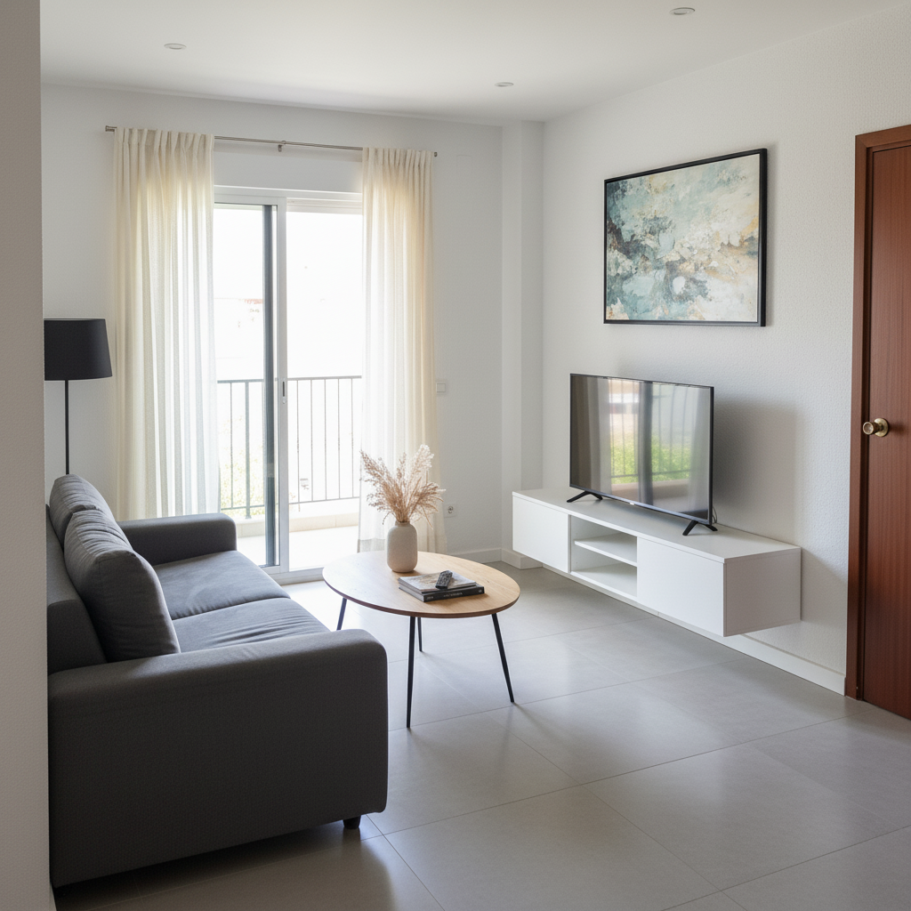 Reforma integral de vivienda minimalista en Torrent